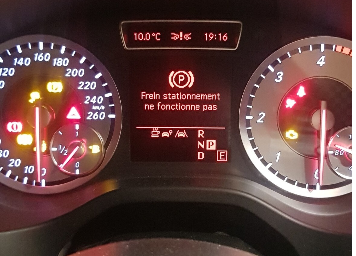 Outil De Montage De Ressort De Frein De Stationnement Mercedes-benz